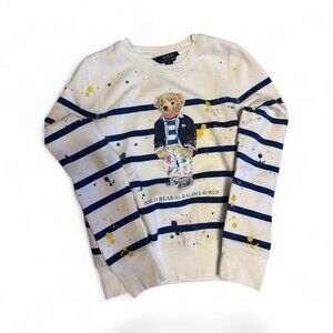 Polo Ralph Lauren Girls Bear Sweater (Like New Condition)